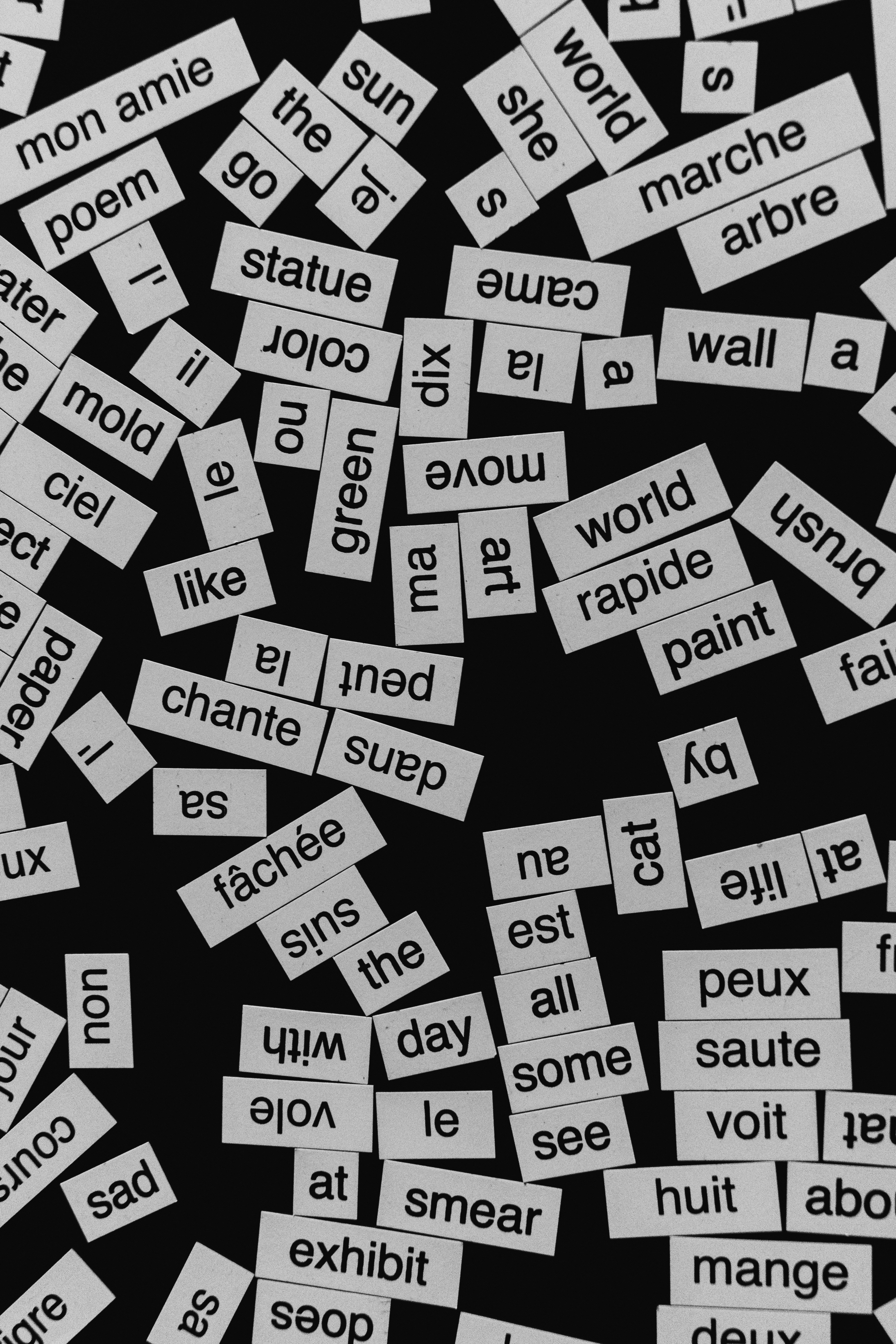 Language multi-agent app interface